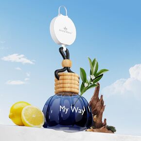 car air fresheners, My Way Scent, Durable Freshener, Premium Car Hanging Air Fragrance, Long Lasting Fragrance for Auto and Home, 1 Bottle of Car Perfume in Saudi Arabia