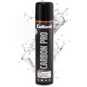 Collonil Carbon Pro L - بخاخ واقي الأحذية العالمي 10.1 أونصة سائلة - مقاوم للماء والبقع - واقي من جلد الغزال خالٍ من PFAS للأحذية والأحذية طويلة الرقبة وحقائب الظهر والسترات والخيام in Kuwait
