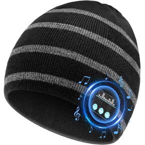 قبعة بلوتوث للرجال والنساء، قبعة صغيرة بصوت ستيريو عالي الدقة مع سماعات رأس، هدية عيد الميلاد التقنية وفكرة تخزين in Kuwait