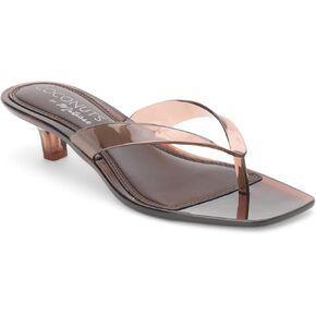 Coconuts by Matisse Margo Jelly Kitten Heel Sandal, Brown, 6 in Kuwait