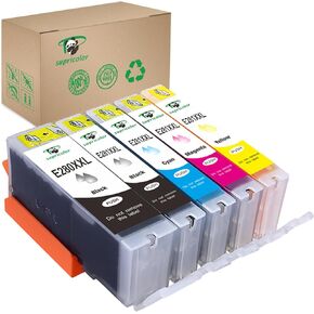 Compatible PGI-280 CLI281 Ink Cartridges, Replacement for PGI 280 CLI 281 Use with PIXMA TS702, TS702a TS6120, TS6220 TS6320 TR7520 TS702 TS8120 TS8220 TS8320 TR8520 TR8620 TS9120 in Kuwait
