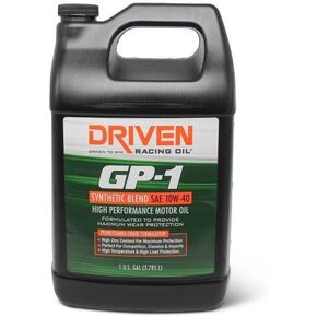 زيت محرك Driven Racing، GP-1، 10W40، شبه اصطناعي، إبريق سعة 1 جالون، لكل منهما in Kuwait
