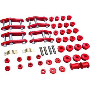 Front and Rear 2-Inch Lift Boomerang Shackle Kit with Bush Kit for Suzuki Samurai 1986-1995 in Kuwait