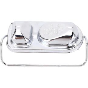 Master Cylinder Cover High Durability Anti Corrode Chrome Finish for Bendix Style Master Cylinders 1973-1983, 2 3/4in X 5 3/4in Size, Crafted from Stainless Steel in Kuwait