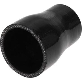 ACROPIX ID 0.75" to 1.5" 19mm-38mm Straight Reducer Silicone Tubing 4-Ply Intercooler Heater Turbocharger Air Intake Pipe Radiator Coolant Tube 3inch 76mm Length 4.5mm Thickness Black in Kuwait