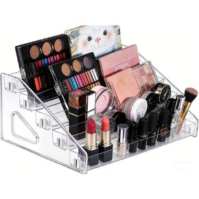 12 بوصة الاكريليك عرض موقف المتدرج 5 الطبقة الاكريليك الناهض عرض الرف تقف لبطاقة المرجعية تحية ملصق بطاقة بريدية in Kuwait