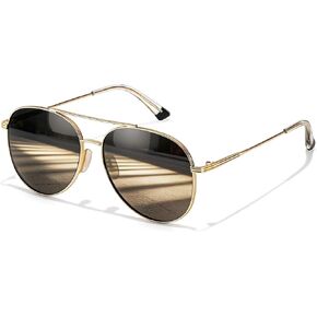 TJUTR Polarized Tangle Free Aviator Sunglasses for Women & Men, UV400 Protection Trendy Shades, No-Snag Metal Frame Glasses in Kuwait