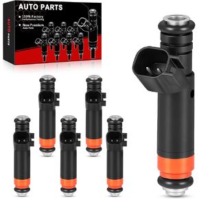 Fuel Injectors [4.2L] Fits for:-Ford F150 1999-2003,F150 Heritage 2004,E150 2002-2003,E150 Club Wagon 2003,E150 Econoline 1999-2002,E250 2003,E250 Econoline OE#FJ460 FI11373S 800800-1467N(6PCS) in Kuwait