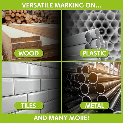 Tracer Tough Construction Pencil Replacement Leads Set - 6 x 5.2mm Graphite Leads for the Tough Pencil. Set of 6 refills in Kuwait