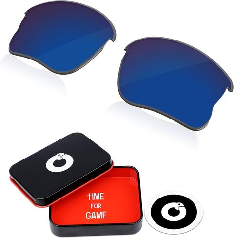 1.8MM Polycarbonate Replacement Lenses for Oakley Half Jacket Series | Half Jacket 2.0 Series Sunglass Ultra Polarized in Kuwait