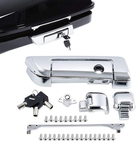 غطاء كابل HR3 Tour Trunk مناسب لأمتعة King Chopped Razor Trunk متوافق مع Harley 2014-2025 Road King Road Glide Street Glide Electra Glide Ultra Limited in Kuwait