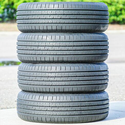 Set of 4 (FOUR) Aplus Comfort HP Passenger Car All-Season Radial Tires-215/65R15 215/65/15 215/65-15 96H Load Range SL 4-Ply BSW Black Side Wall UTQG 560AA in Saudi Arabia
