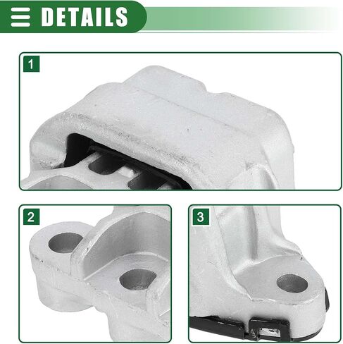Motoforti Engine Motor Mount, Engine Mounting, for Buick Encore 2013-2022 for Chevrolet Trax 2015-2022, No.95418203, Silver Tone in Saudi Arabia