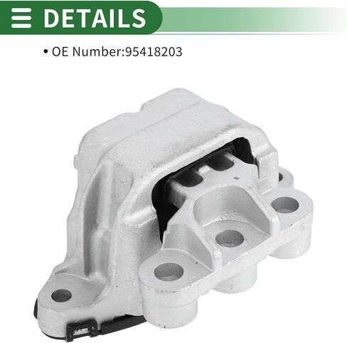 Motoforti Engine Motor Mount, Engine Mounting, for Buick Encore 2013-2022 for Chevrolet Trax 2015-2022, No.95418203, Silver Tone in Saudi Arabia