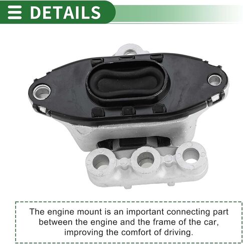 Motoforti Engine Motor Mount, Engine Mounting, for Buick Encore 2013-2022 for Chevrolet Trax 2015-2022, No.95418203, Silver Tone in Saudi Arabia