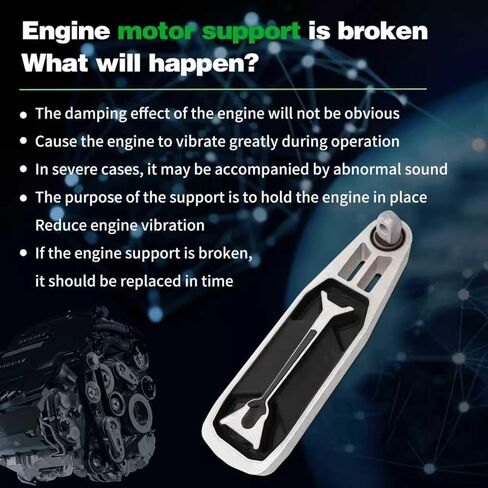 Engine Torque Strut Mount Compatible with 2016-2023 XC90 & 2019-2023 V60 & 2017-2021 S90 & 2019-2023 S60 & 2017-2021 V90 & 2018-2021 XC60 2.0L L4 Turbocharger Engine，Replace OE A70013 31682684 1pcs in Saudi Arabia