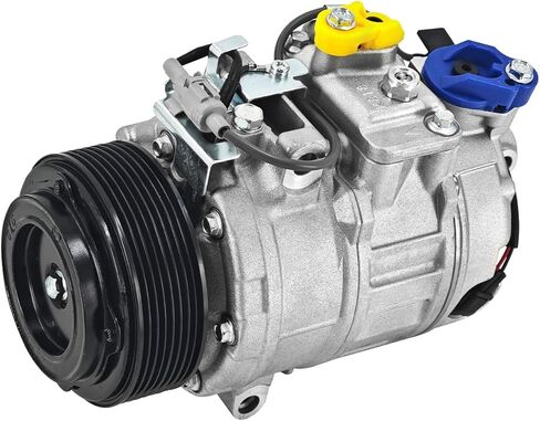 AC Compressor and A/C Clutch Replacement for BMW 335i 435i 535i 640i 740i M235i GT xDrive Gran Coupe M2 M3 M4 X5 X6 3.0l 2010-2019, 64529154070 64529399060 64529217868 in Kuwait