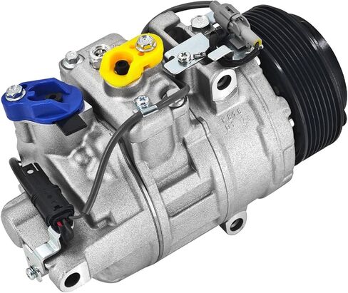 AC Compressor and A/C Clutch Replacement for BMW 335i 435i 535i 640i 740i M235i GT xDrive Gran Coupe M2 M3 M4 X5 X6 3.0l 2010-2019, 64529154070 64529399060 64529217868 in Kuwait