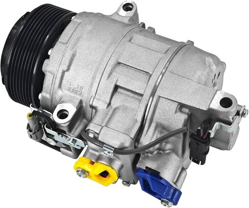 AC Compressor and A/C Clutch Replacement for BMW 335i 435i 535i 640i 740i M235i GT xDrive Gran Coupe M2 M3 M4 X5 X6 3.0l 2010-2019, 64529154070 64529399060 64529217868 in Kuwait