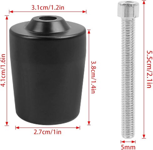 Motorcycle Handlebar Grips Plug Aluminum Bar End Cap Sliders Replacement for Yamaha FZ8 2011 2012 2013 YFZ-R7 2022-2025 in Saudi Arabia