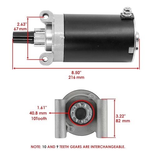 مشغل كالتريك متوافق مع جرار Cub Cadet LTX1046 LTX1046 M LTX1050 SLT1550 SLT1554 SLTX1050 SLTX1054 Enduro XT1 GT50 XT1 LT46 XT1 LT50 XT1 LT54 XT2 LX42 XT2 LX46 XT2 LX54 LTX1042 in Saudi Arabia
