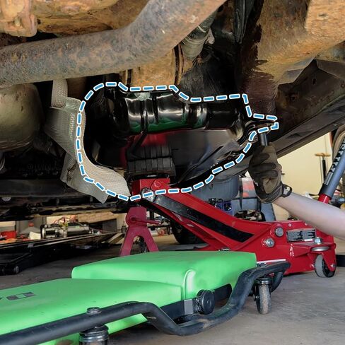 Fuel Tank Skid Plate Guard Compatible with Land Rover Range Rover Sport 2005-2013 Replaces WFN500021 in Kuwait