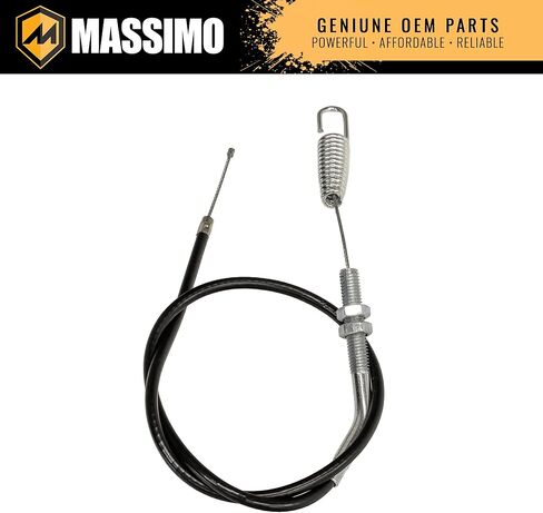 كابل Massimo Mini 125 Go Kart Throttle، قطعة بديلة 2024 OEM TL-P0031، أسود in Kuwait