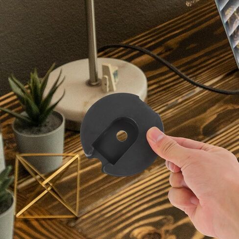 Kichvoe Weighted Floor Lamp Base Replacement Cast Iron Loader for Desk Lamp Stand Stable Light Holder for Home Office Living Room in Saudi Arabia