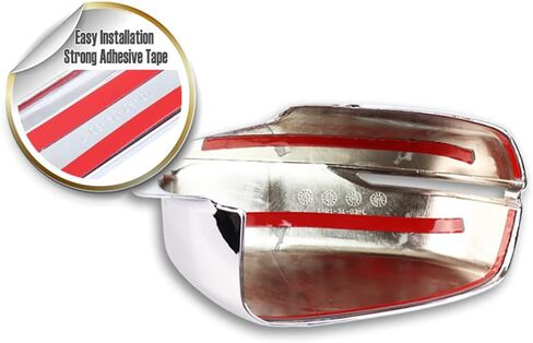 Chrome Side Mirror Cover Compatible with 2013-2017 Honda Accord / 2012-2015 Honda Crosstour LH+RH in Kuwait