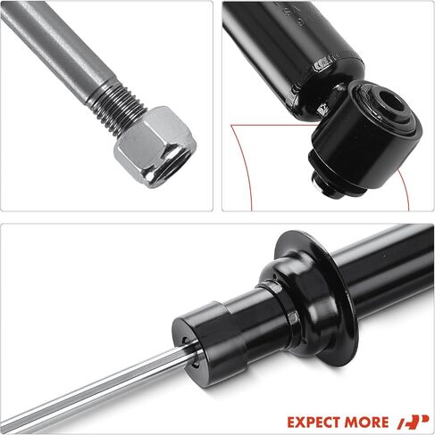A-Premium Rear Shock Absorber Compatible with BMW 525i 530i 2004-2007, 528i 535i 2008-2010, 545i 2004-2005, 550i 2006-2010, Driver and Passenger Side in Saudi Arabia