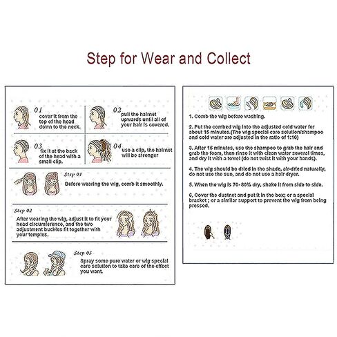 Fami Cosplay Wig Hair Role Play Halloween Christmas Comic Convention Costume Party Wigs + Wig Cap in Kuwait