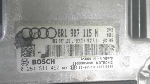 وحدة التحكم في المحرك ECM 2.0L Turbo تناسب 16-17 متوافقة مع Audi Q5 8R1 907 115 N 8R1907115N in Saudi Arabia