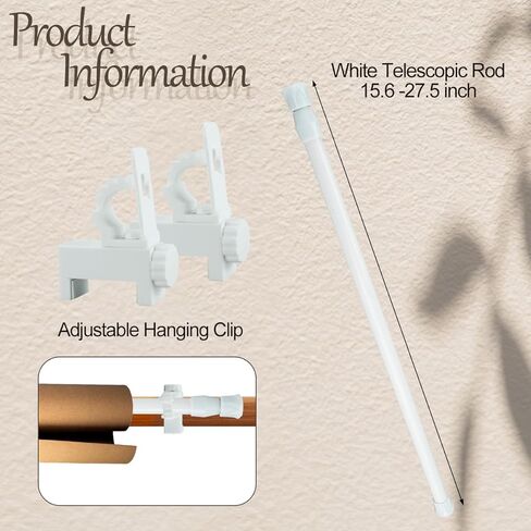 مشبك قابل للسحب على موزع حامل لفة ورق الكرافت 15.5-27.5 بوصة حامل المناشف الورقية خفيف الوزن in Kuwait