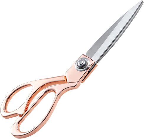 ارتفع الذهب 8 "مقص خياط حاد مقص النسيج مقص الجلود الفولاذ المقاوم للصدأ المهنية الملابس الثقيلة الخياطة المقصات خياط الخياطة النسيج الحرفية قطع in Kuwait