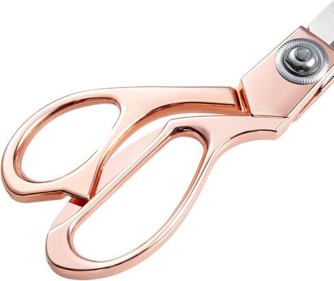 ارتفع الذهب 8 "مقص خياط حاد مقص النسيج مقص الجلود الفولاذ المقاوم للصدأ المهنية الملابس الثقيلة الخياطة المقصات خياط الخياطة النسيج الحرفية قطع in Kuwait