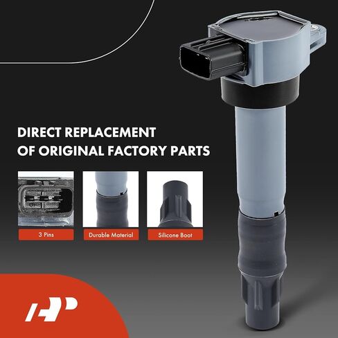 A-Premium Set of 8 Ignition Coil Pack and Iridium Spark Plugs Compatible with Mitsubishi Outlander 2004-2006, Lancer 2004-2006, Eclipse 2006-2012, Galant 2006-2012 in Saudi Arabia