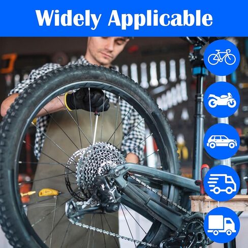 22 Pcs Presta Valve Core, Bicycle Presta Valve, Bicycle Valves Core Replacements Set for Road/Mountain Bike Tubeless Tires, Widely Compatible with Various Brands in Saudi Arabia