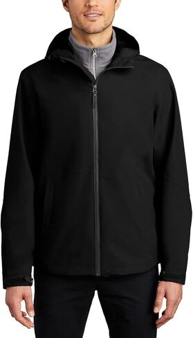 JustBlanks Mens Full-Zip Waterproof Wind Resistance Rain Jacket in Saudi Arabia