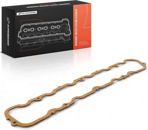 A-Premium Engine Valve Cover Gasket Compatible with Ford Mustang, 300, Bronco, Club Wagon, Country Sedan/Squire, E-100 E-200 E-300 Econoline, Fairlane, Falcon & Mercury Caliente, Capri, Comet in Saudi Arabia