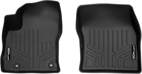 SMARTLINER Custom Fit All Weather 2 Row Black Floor Mat Liner Set Compatible with 2022-2024 Toyota Corolla Cross Hybrid (Only Fits All Wheel Drive Models) in Saudi Arabia