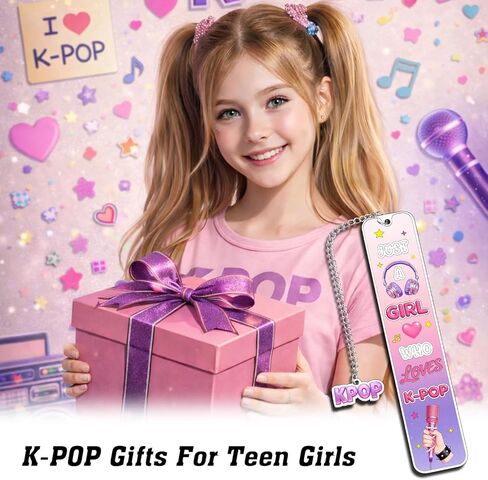 هدايا K-Pop للفتيات المراهقات المرجعية لمحبي الموسيقى والنساء، هدايا عيد الحب لعشاق K-pop، إشارة مرجعية K-pop لعشاق الموسيقى، هدايا كورية للنساء لمحبي الكتب، ملحقات القراءة in Kuwait