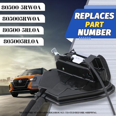 Door Lock Actuator Front Right Passenger Side Compatible with 2018-2024 Nissan Kicks, Door Latch Replacement 80500-5RW0A 805005RW0A 80500-5RL0A 805005RL0A in Saudi Arabia