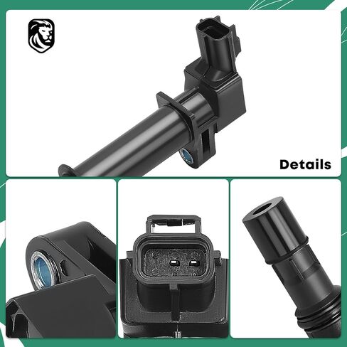 YHTAUTO Set of 6 Ignition Coil Pack Replacement for Jeep Grand Cherokee Liberty Commander, Dodge Ram 1500 Durango Nitro Dakota, Chrysler Aspen, Mitsubishi Raider 3.7L V6 4.7L V8 Replace 099700-114 in Saudi Arabia