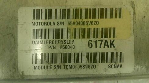 Engine ECM Control Module Fits 2002 02 Compatible with Dodge Compatible with Durango P56040617AK 56040617AK in Saudi Arabia