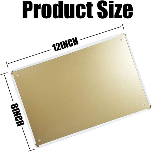 Vintage Bee Knowledge Tin Sign - Retro Metal Wall Art Decor for Classroom and Bathroom - Insect Hanging Poster 8 x 12 Inch in Kuwait