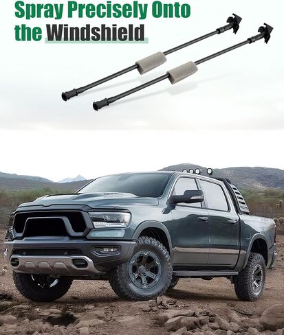Windshield Washer Nozzle 68291571AB Fit for Ram 1500 2019 2020 2021 2022 2023 2024 2025, Replacement 68291571AA in Saudi Arabia