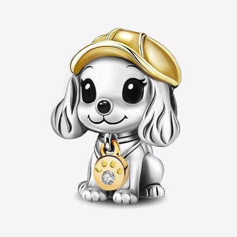 1Pc Fashionable SilverGolden Animal Series bead Charm Bead Fit DIY Jewelry Matching Fine Jewellery in Saudi Arabia