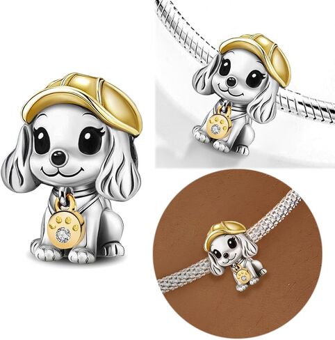 1Pc Fashionable SilverGolden Animal Series bead Charm Bead Fit DIY Jewelry Matching Fine Jewellery in Saudi Arabia