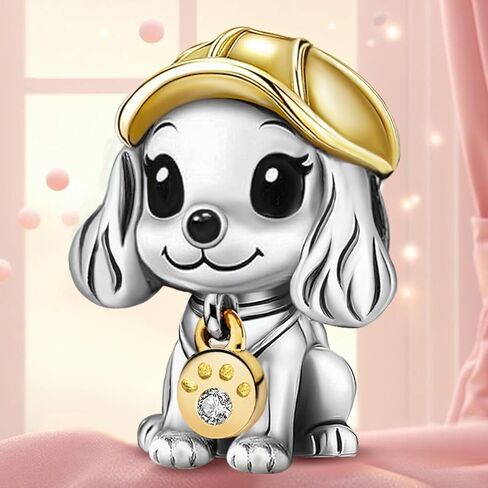 1Pc Fashionable SilverGolden Animal Series bead Charm Bead Fit DIY Jewelry Matching Fine Jewellery in Saudi Arabia