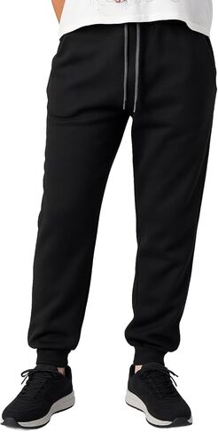 Southpole Women’s Fleece Jogger Sweatpants Athletic Fit Lounge Pants with Cuffed Bottom Sizes S–3X Plus in Saudi Arabia